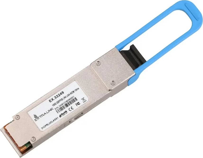 Modul transceiver Extralink EX.33249, SFP, fibër optike, 800000 Mbit/s, LC