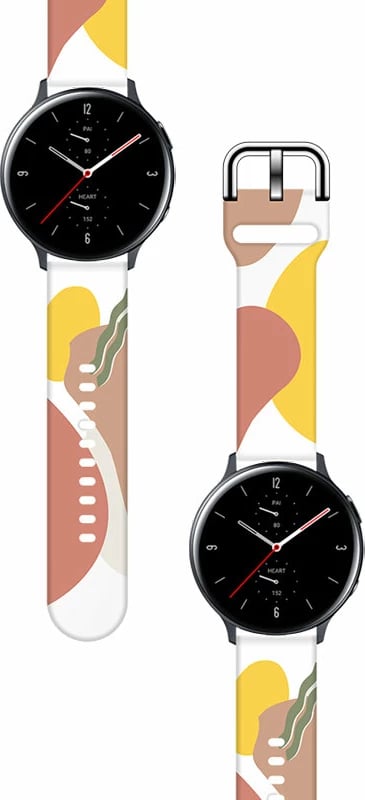 Rrip silikoni për smartwatch Hurtel Strap Moro Band, për Samsung Galaxy Watch 46mm, model kamuflazh, shumëngjyrësh
