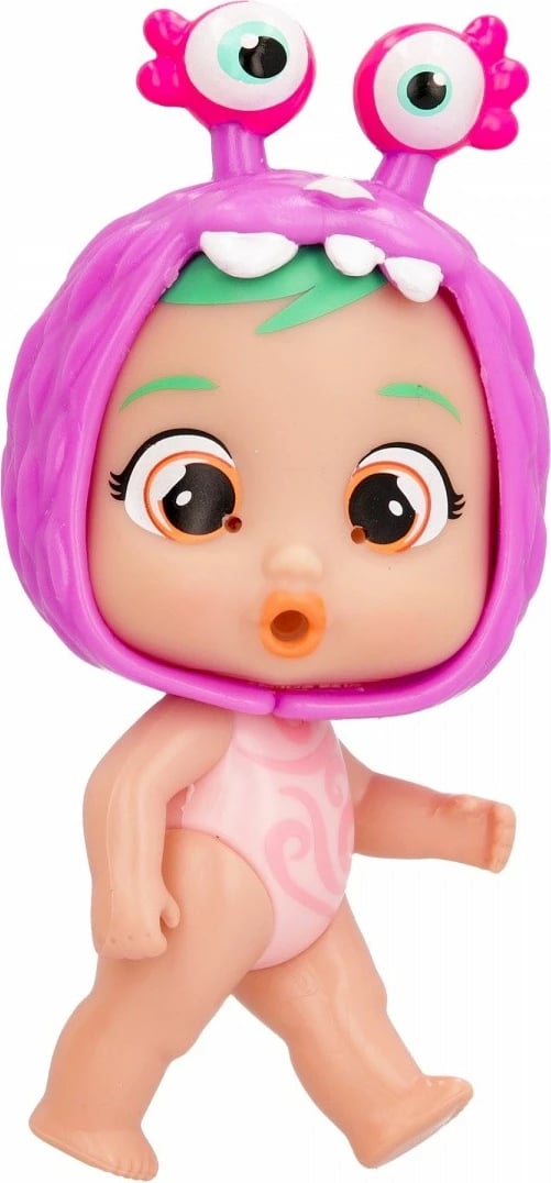 Kukull Cry Babies Stars Jumpy Monsters Bubu, Tm Toys, plastikë, për vajza, pa bateri, vjollcë Kukull Cry Babies Stars Jumpy Monsters Bubu, Tm Toys, plastikë, për vajza, pa bateri, vjollcë