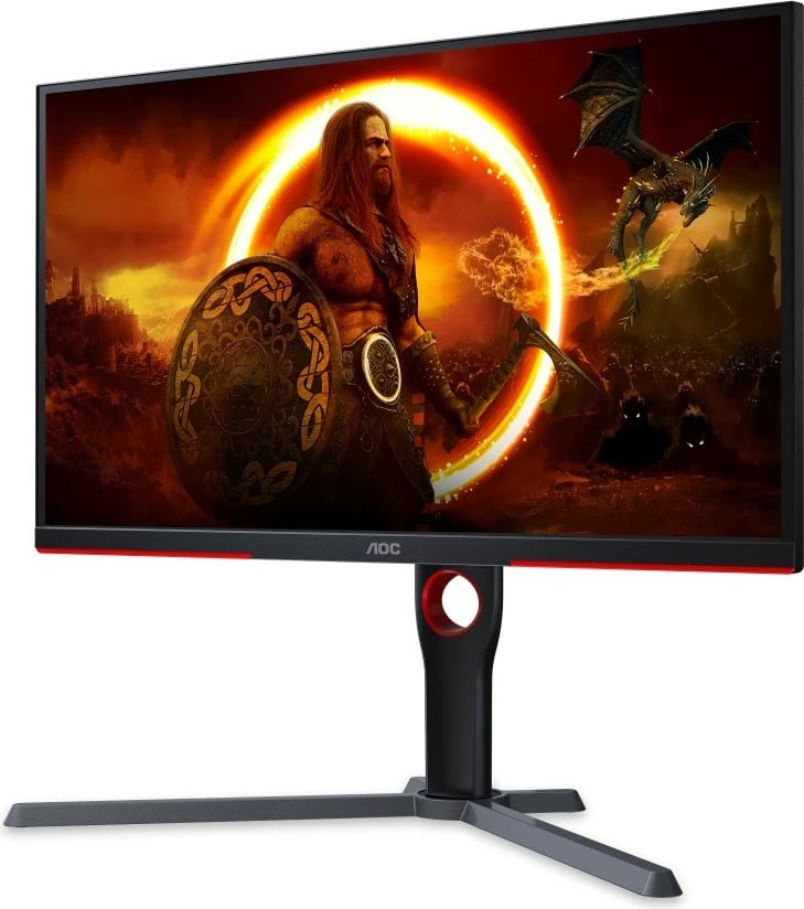 Monitor AOC 25G3ZM/BK, 24.5 inç, VA, 240Hz, FHD, i zi-kuq