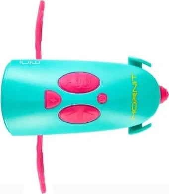 Hornit Mini Pink- TurQ bicycle horn light 5353PITQ