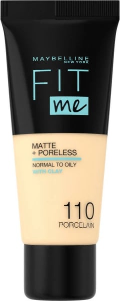 Fondatinë Maybelline Fit Me Matte & Poreless për femra 110 Porcelain 30ml