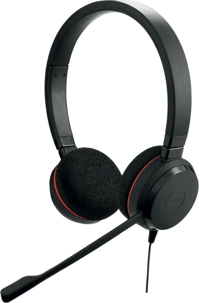 Kufje Jabra Evolve 20 MS Mono me mikrofon, USB-A/USB-C, e zezë Kufje Jabra Evolve 20 MS Mono me mikrofon, USB-A/USB-C, e zezë