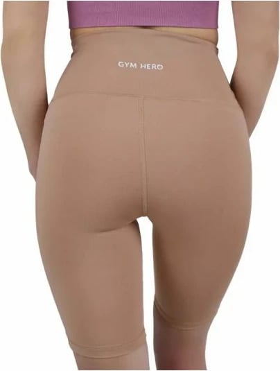 Shorce për femra GymHero, ngjyrë krem