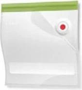Qese zip Bosch MSZV0FB1, 1.2 L, transparente