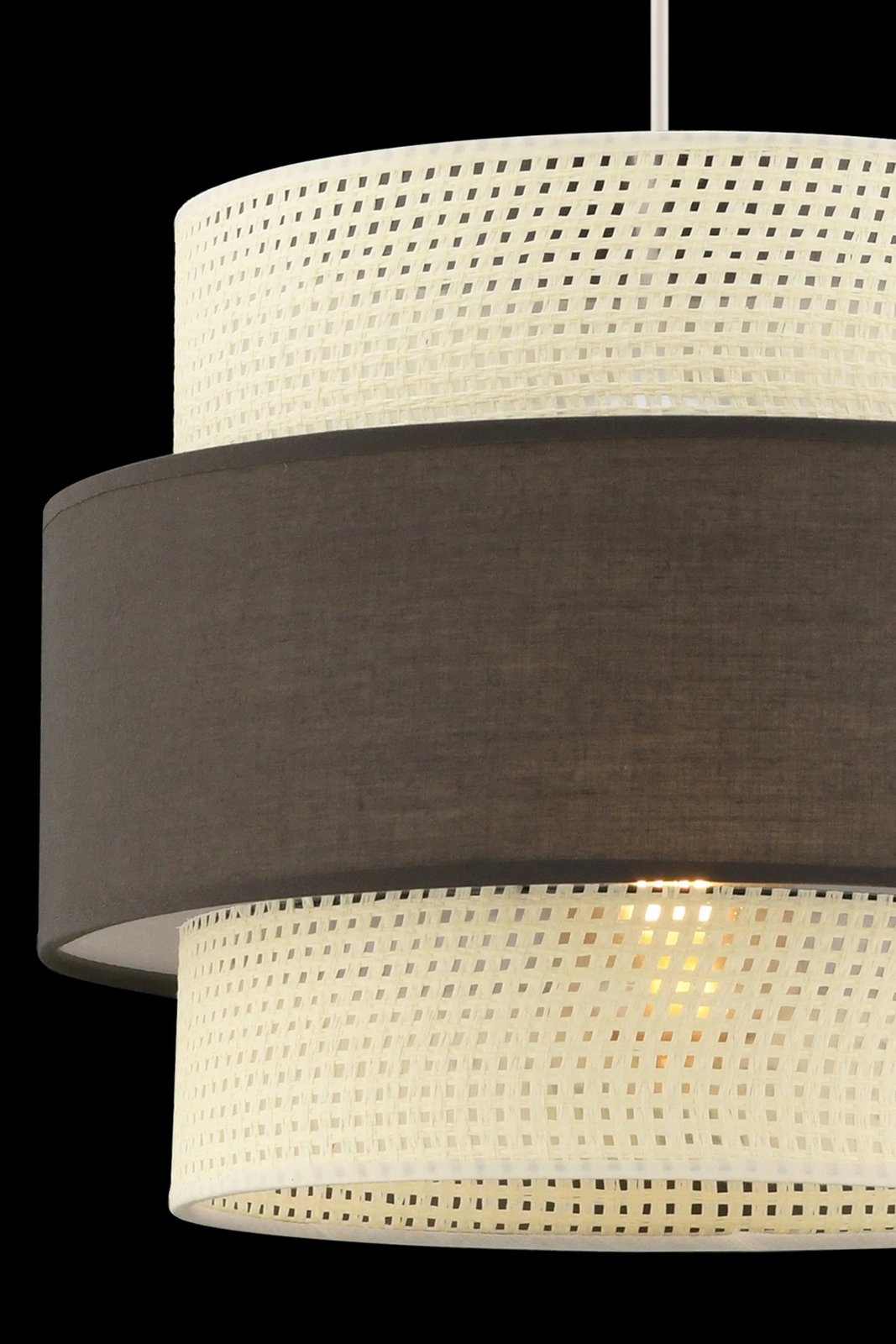 Llambë tavani Opviq, Cascade, e bardhë dhe antracit Llambë tavani Opviq, Cascade, e bardhë dhe antracit