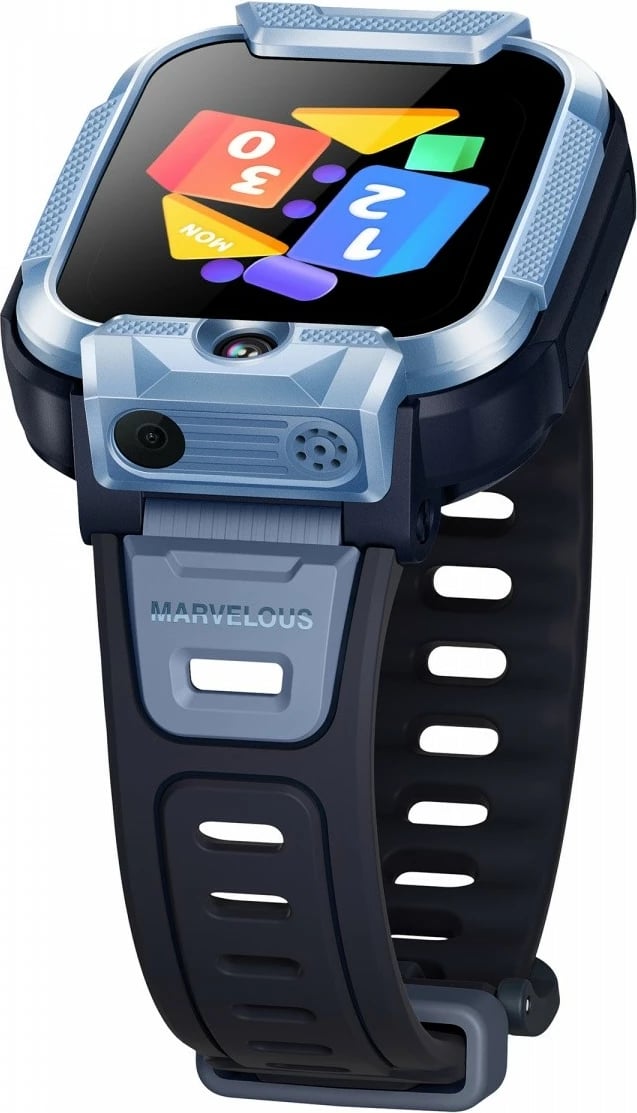 Smartwatch Mibro Z5 për fëmijë, 4G LTE, 1.69", Dy kamera, Kaltër