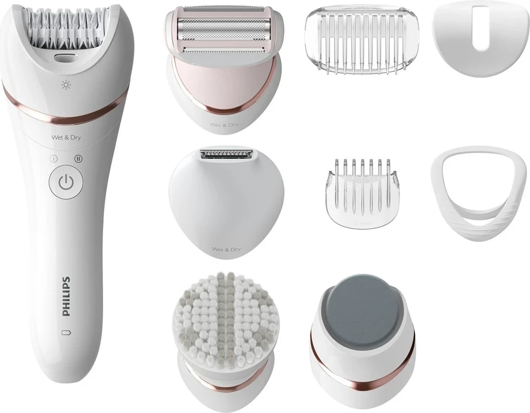 Epilator Philips Series 8000 BRE740/10, Rozë Epilator Philips Series 8000 BRE740/10, Rozë