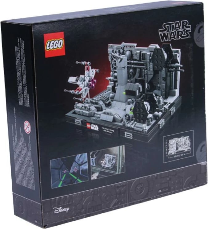 Set ndërtimi LEGO Star Wars 75329 Diorama Death Star Trench Run 665 pjesë 18+
