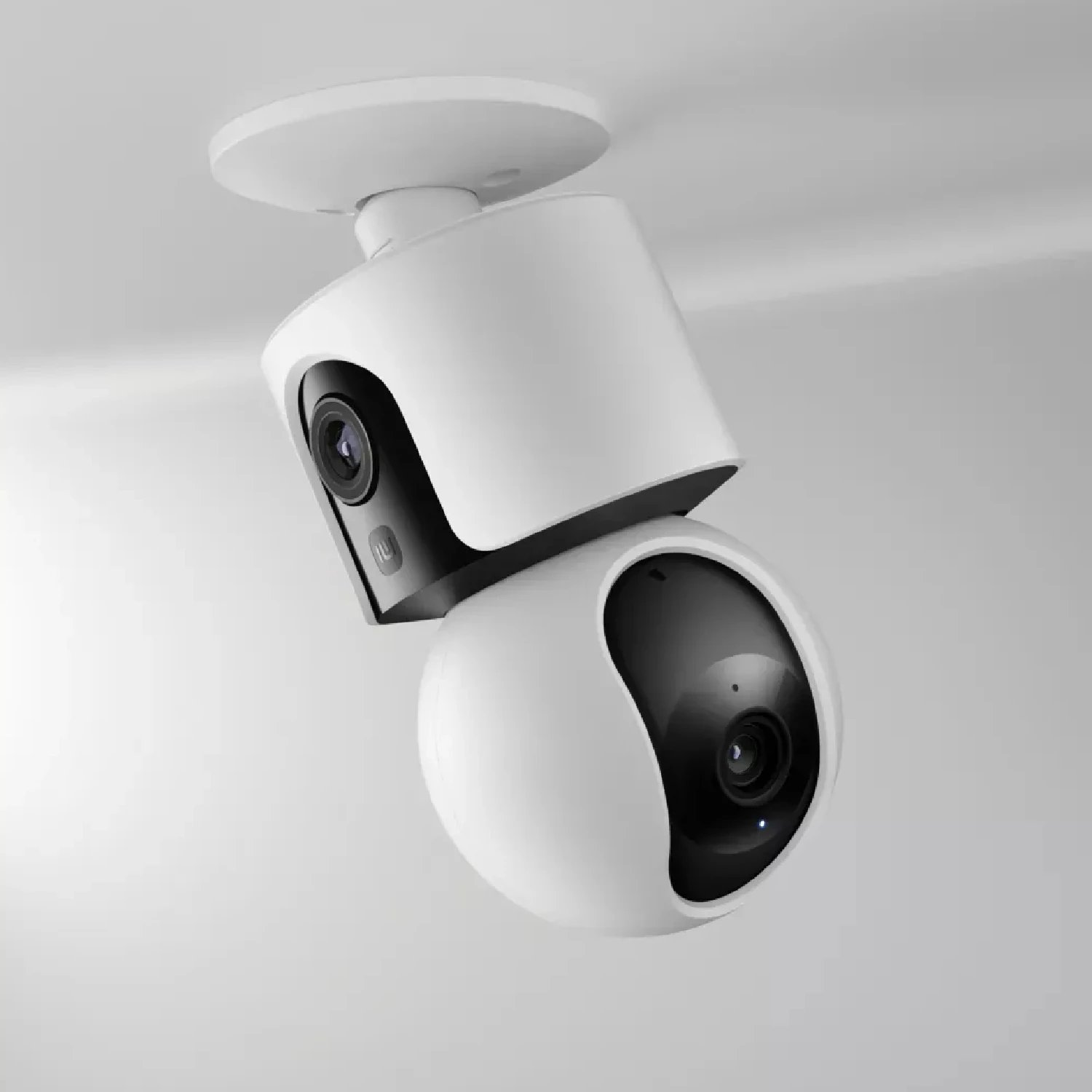 Kamerë smart, Xiaomi, C300 Dual EU, 3MP dy lente 2304×1296, pan/tilt 360° me ndjekje AI, Wi‑Fi 2.4/5 GHz, e brendshme, e bardhë