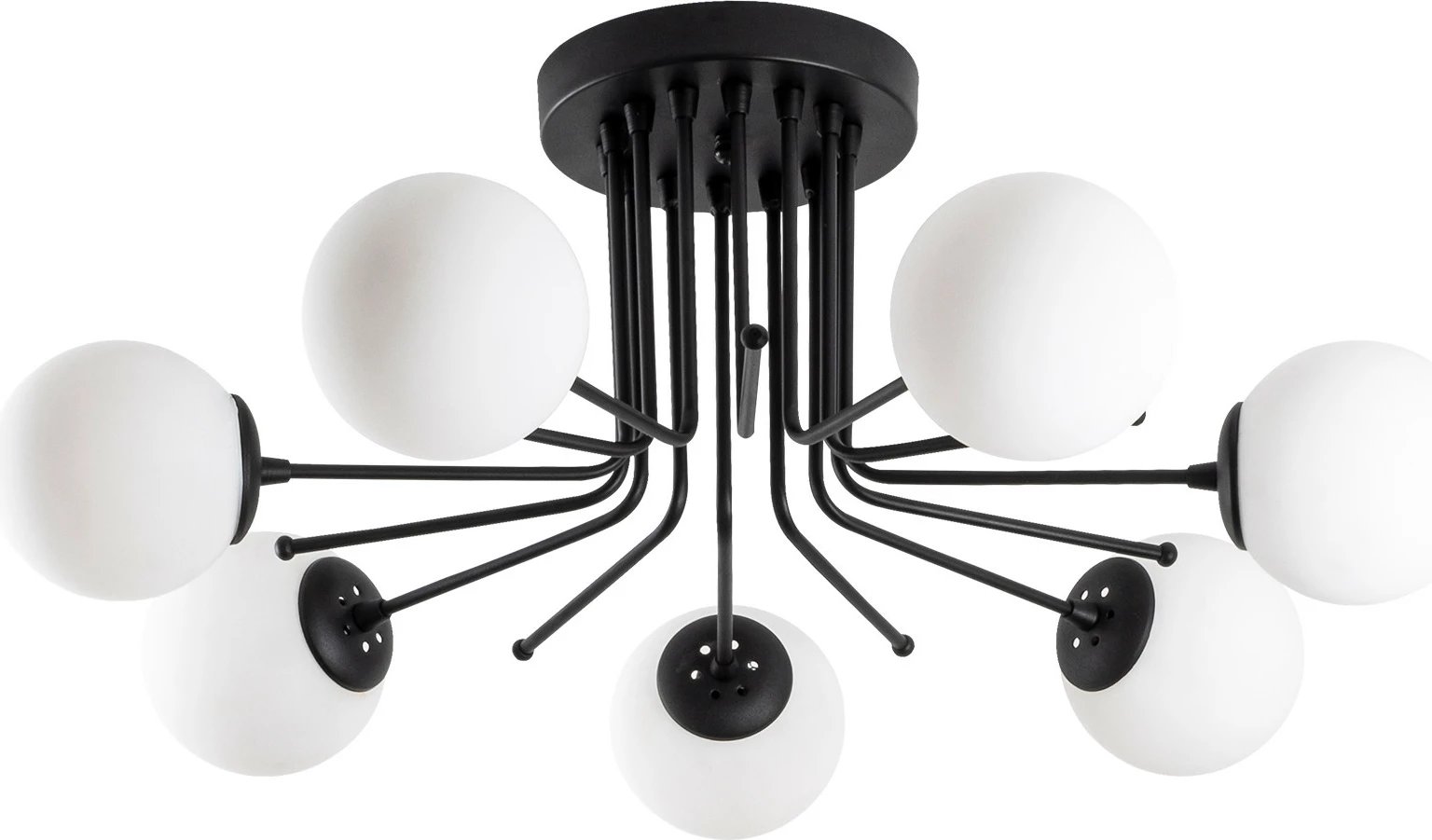 Llambë tavani Opviq, Daisy-147-AV, ngjyrë e zezë