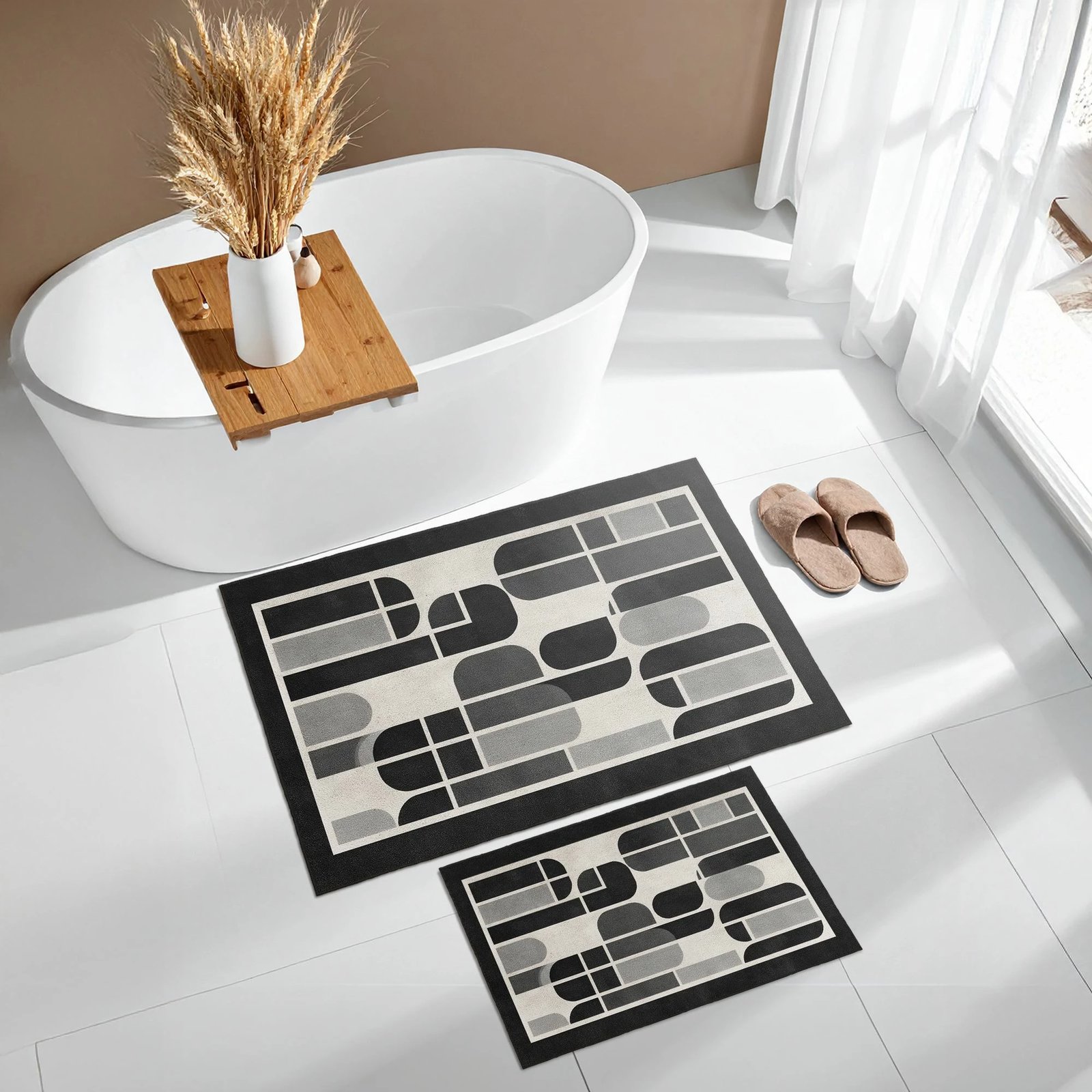 Set tapetash për banjo (2 copë), Mijolnir, Asr29, e zezë