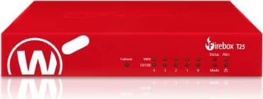 Firewall WatchGuard Firebox T25, pajisje rrjeti, e kuqe