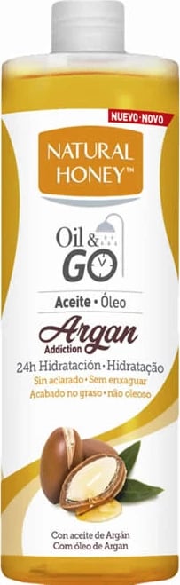 Vaj trupi Natural Honey Elixir De Argan Oil & Go 250ml