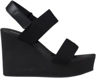 Këpucë me takë Calvin Klein Jeans, femra, të zeza