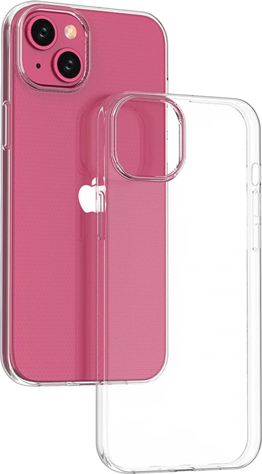 Mbështjellës Hurtel Ultra Clear për iPhone 15 Plus, Transparent