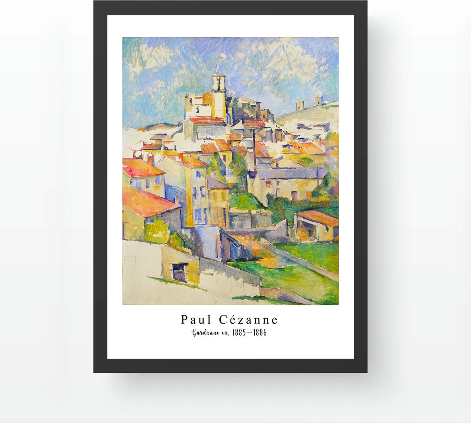 Pikturë dekorative me kornizë, shumëngjyrëshe, SC2036335-3545, 35x45cm