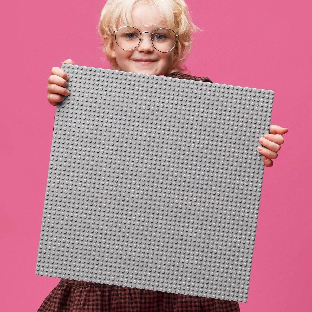 Pllakë ndërtimi LEGO Classic 11024, 48x48 pika, Gri