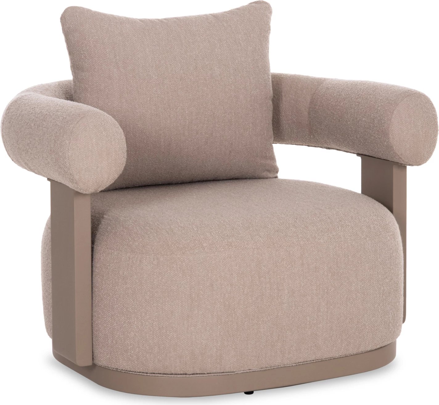 Karrige rrotulluese alumini DECCARD CD6461.02, bezhë, 98x92x69cm