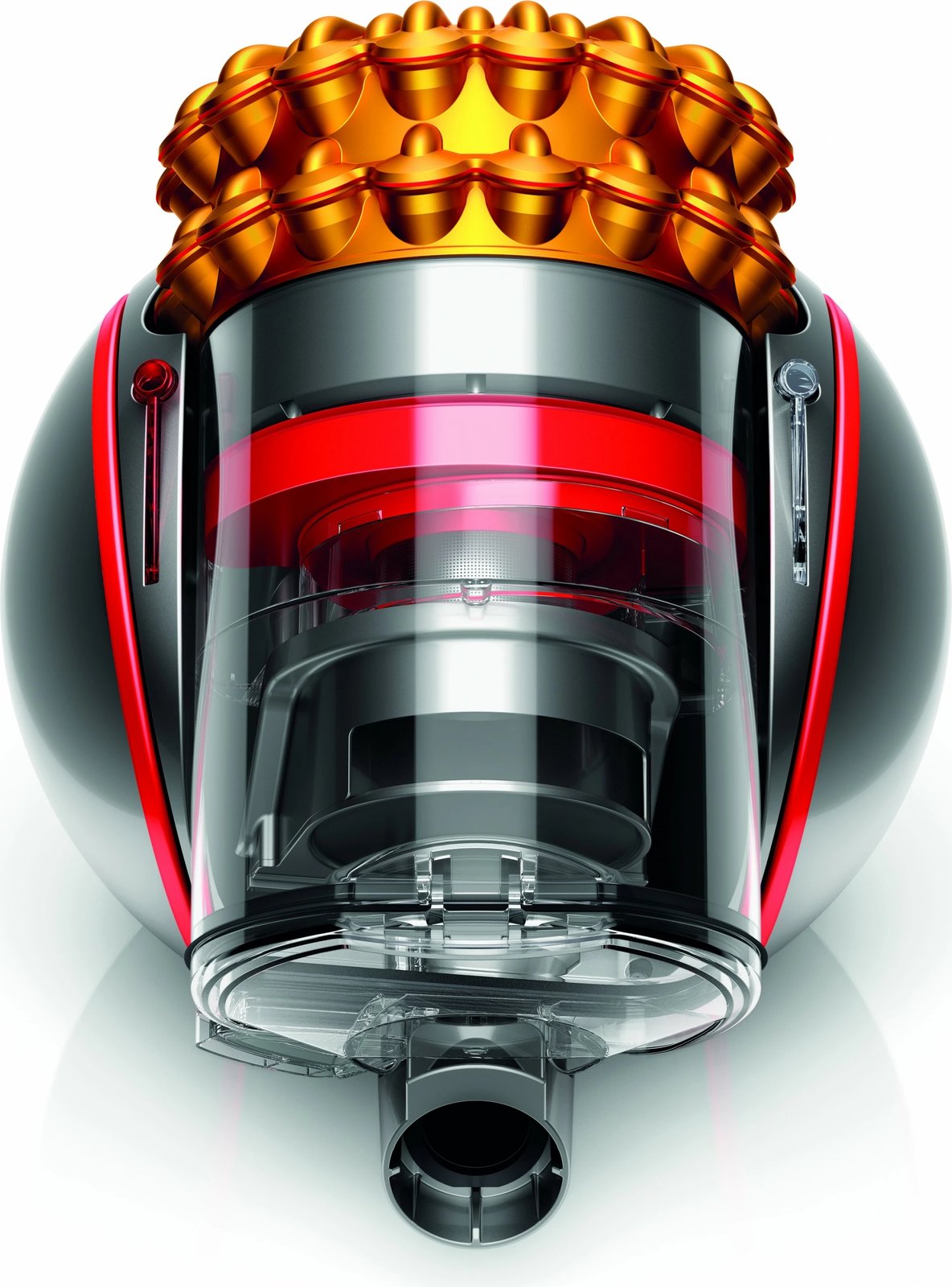 Fshesë me korrent Dyson Cinetic Big Ball Multi Floor 2, 700W, pa qese, gri/verdhe
