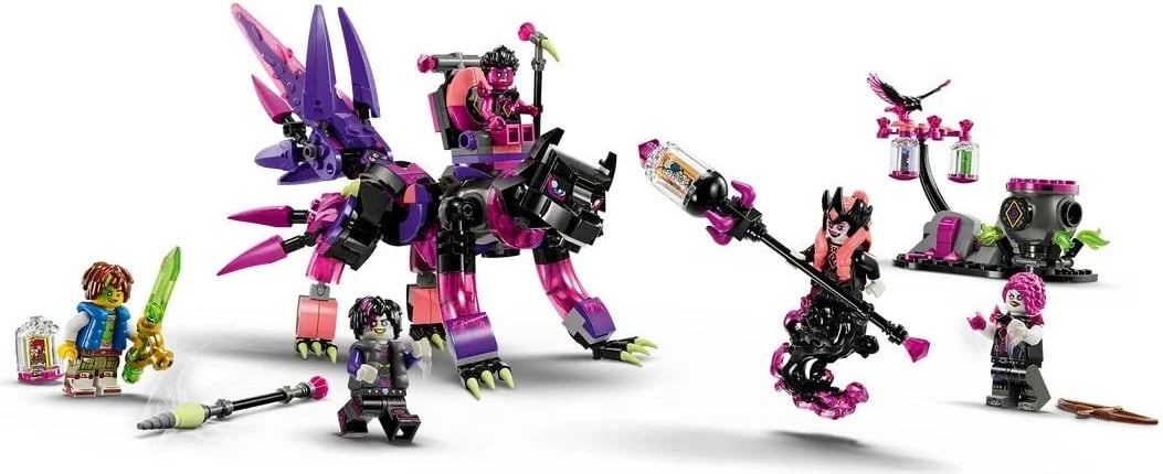 Set LEGO DREAMZzz 71483 Nightmares Creatures Neverknow, 457 pjesë