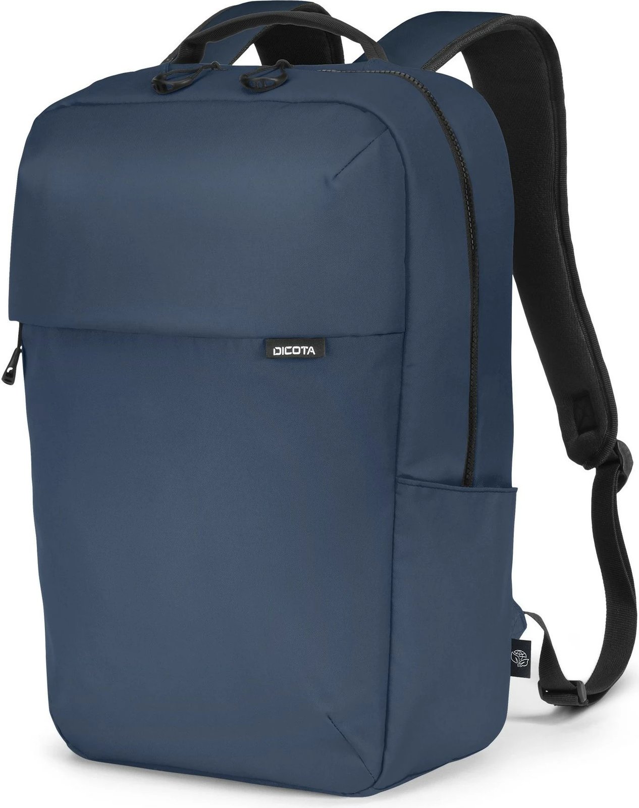 Çantë shpine DICOTA D32120-RPET, 16", Monokromatike, Blu e Marinës