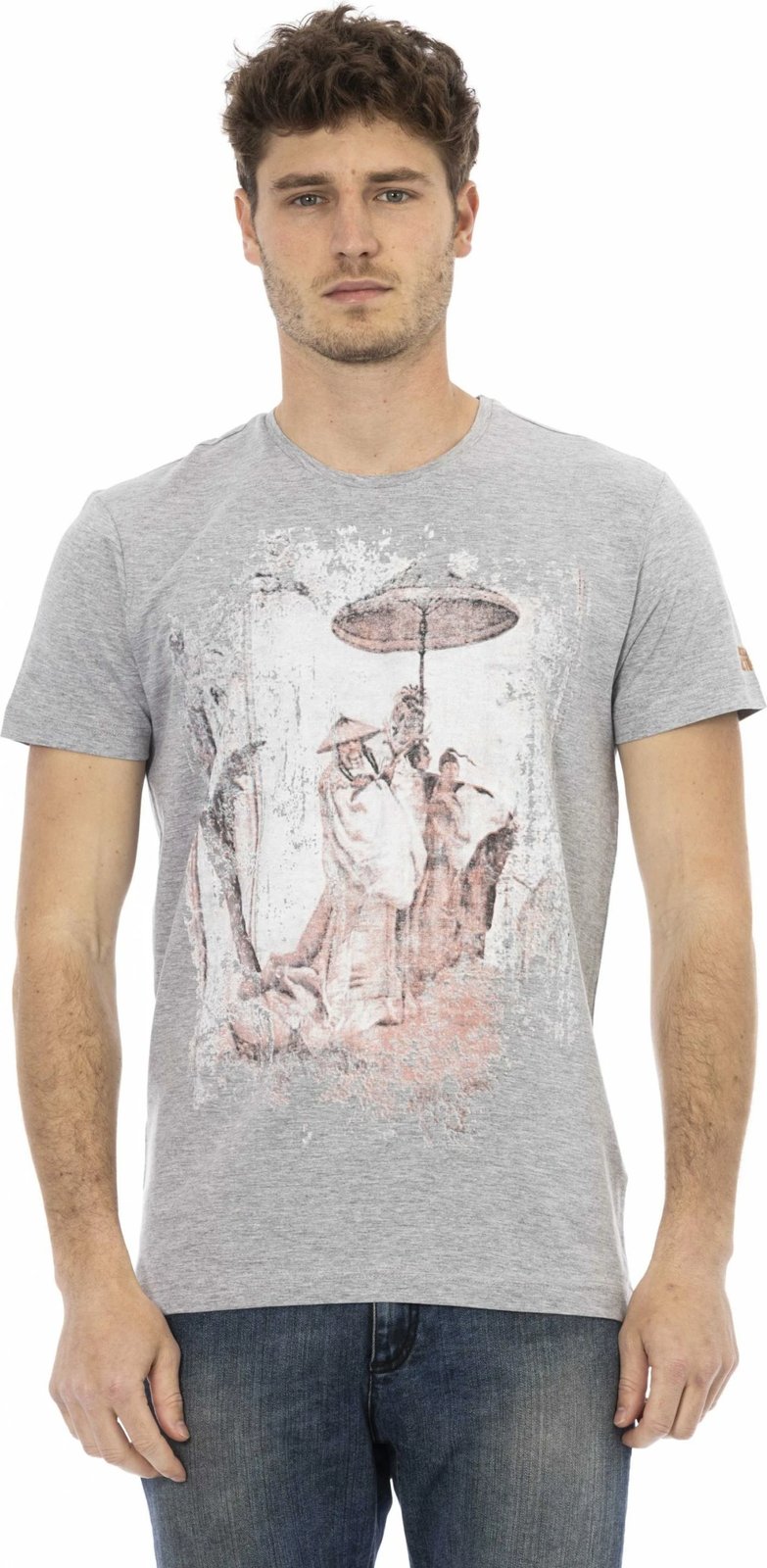 Maicë për meshkuj Trussardi Action, hiri