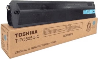 Toner Toshiba T-FC505EC 6AJ00000290 rendiment 33600 faqe standard cyan