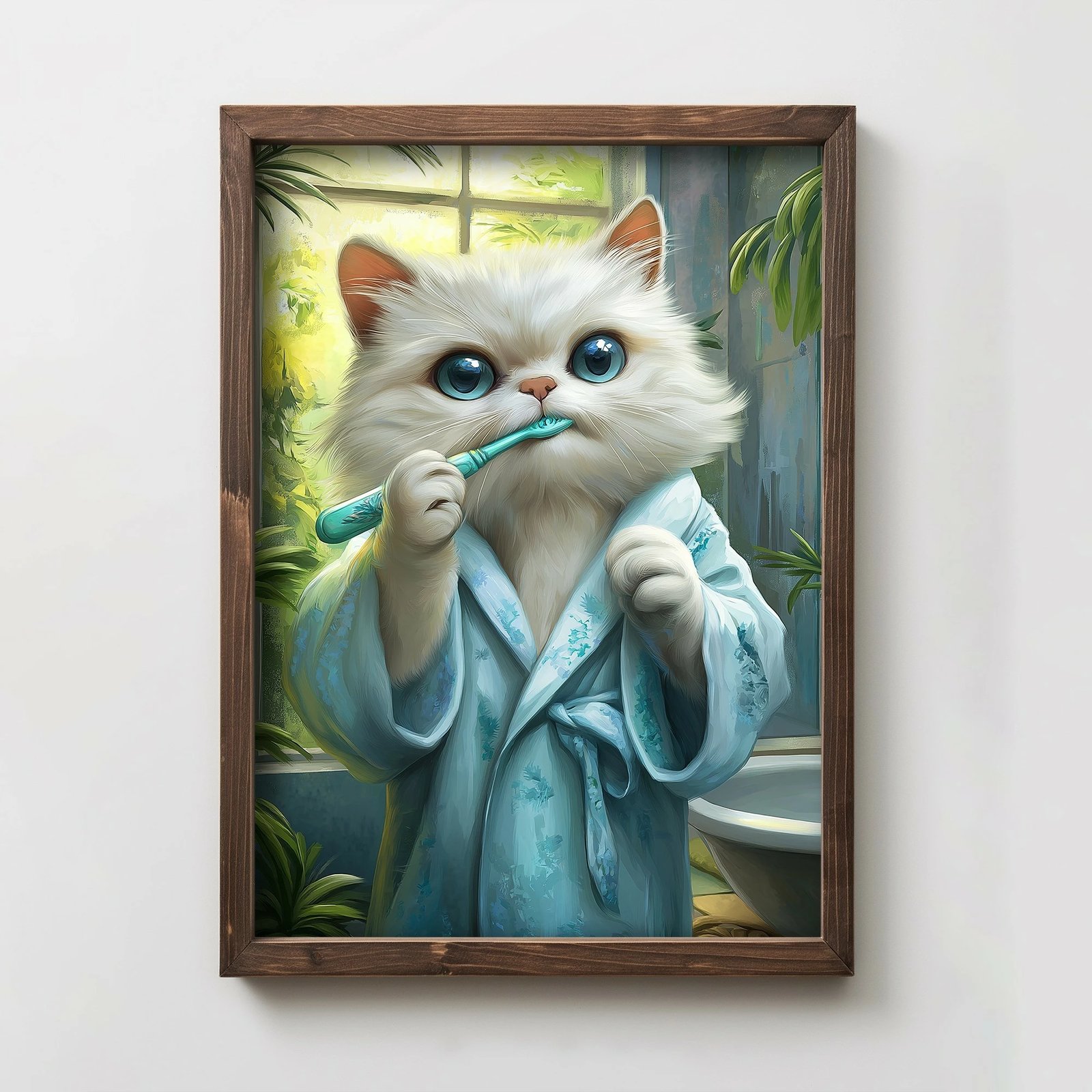 Pikturë dekorative me kornizë MDF, Wallity, TUN067-XL, shumëngjyrëshe, 50x70x3.5cm