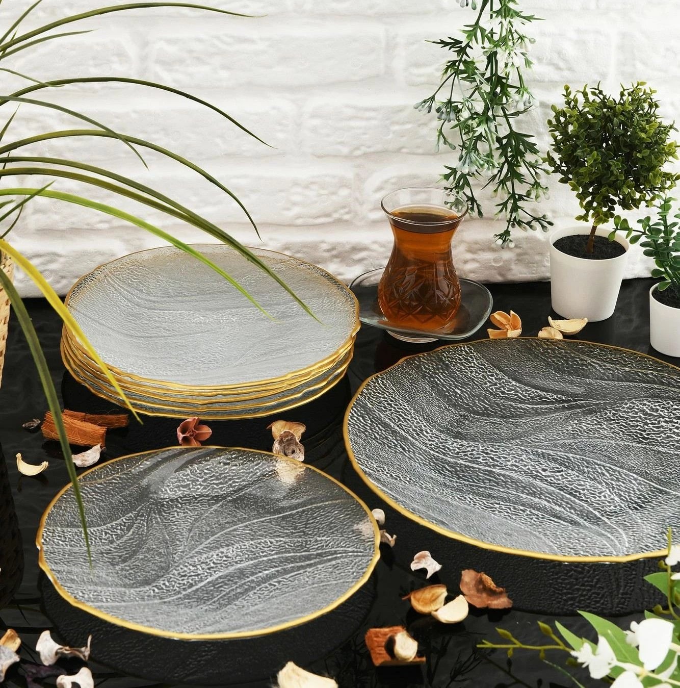 Set për shërbim torte (7 copë), Hermia, Esila 7PTAY