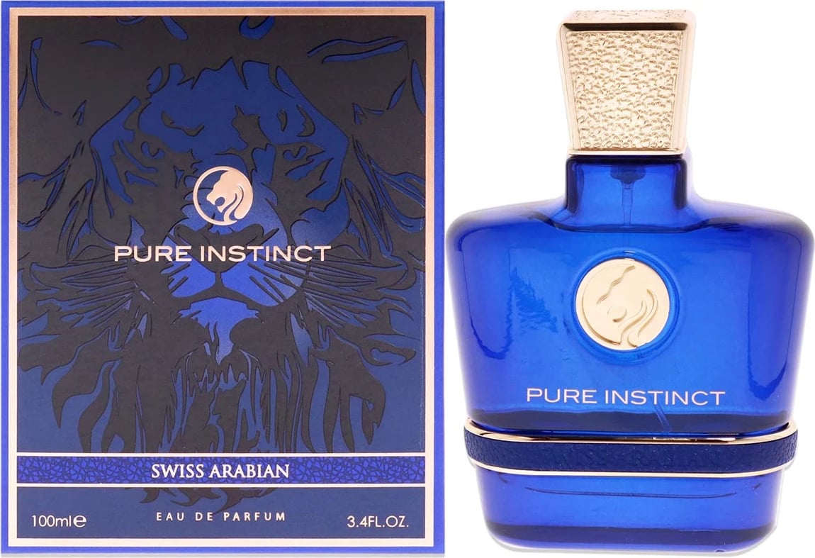 Eau de Parfum për femra dhe meshkuj Swiss Arabian Pure Instinct 100ml blu
