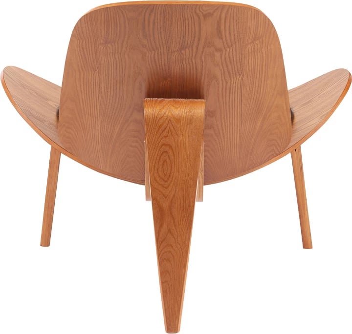 Fotelje Vilma, lëkurë sintetike e zezë, dru i arrës, 90x76.5x74.5cm