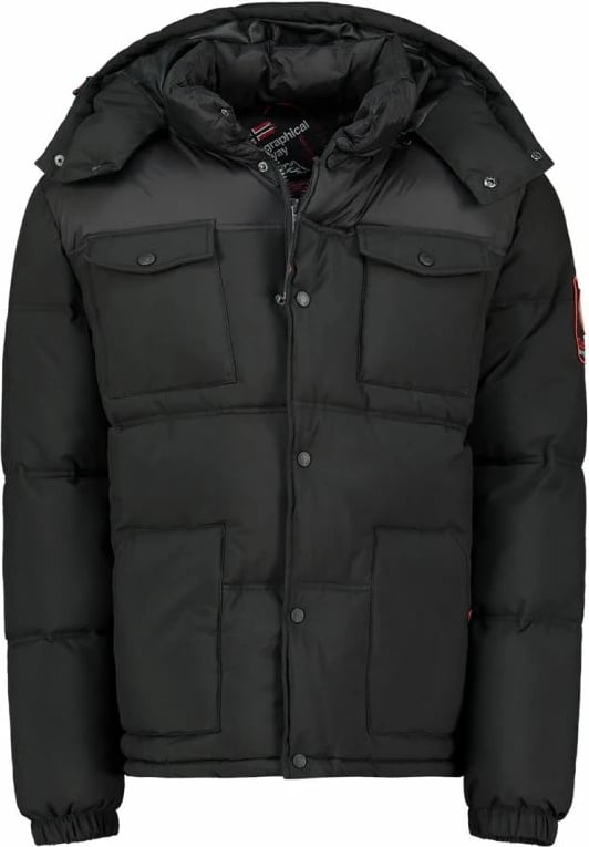 Jakne për meshkuj Geographical Norway, e zezë