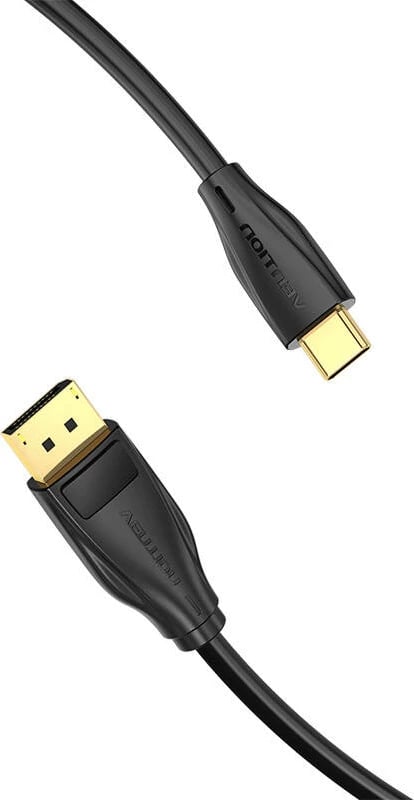 Kabllo video USB-C në DisplayPort Vention CGYBG, 1.5m, 8K 60Hz/4K 120Hz, e zezë