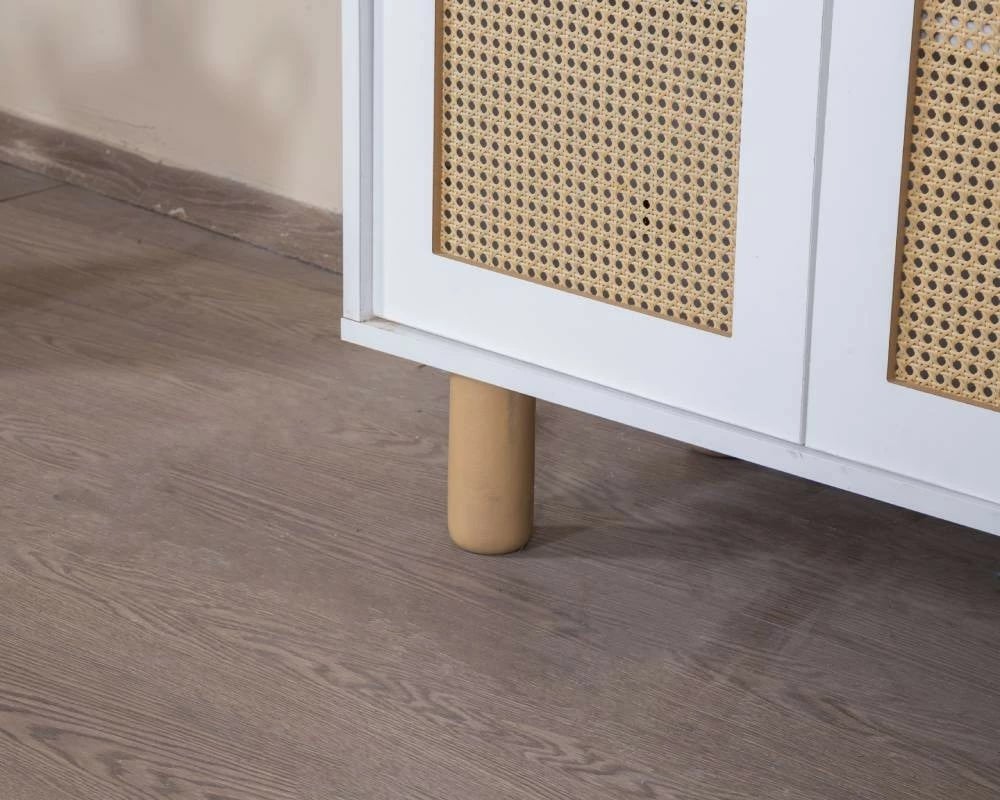 Komodë Skye Decor, Bohem, e bardhë dhe lis