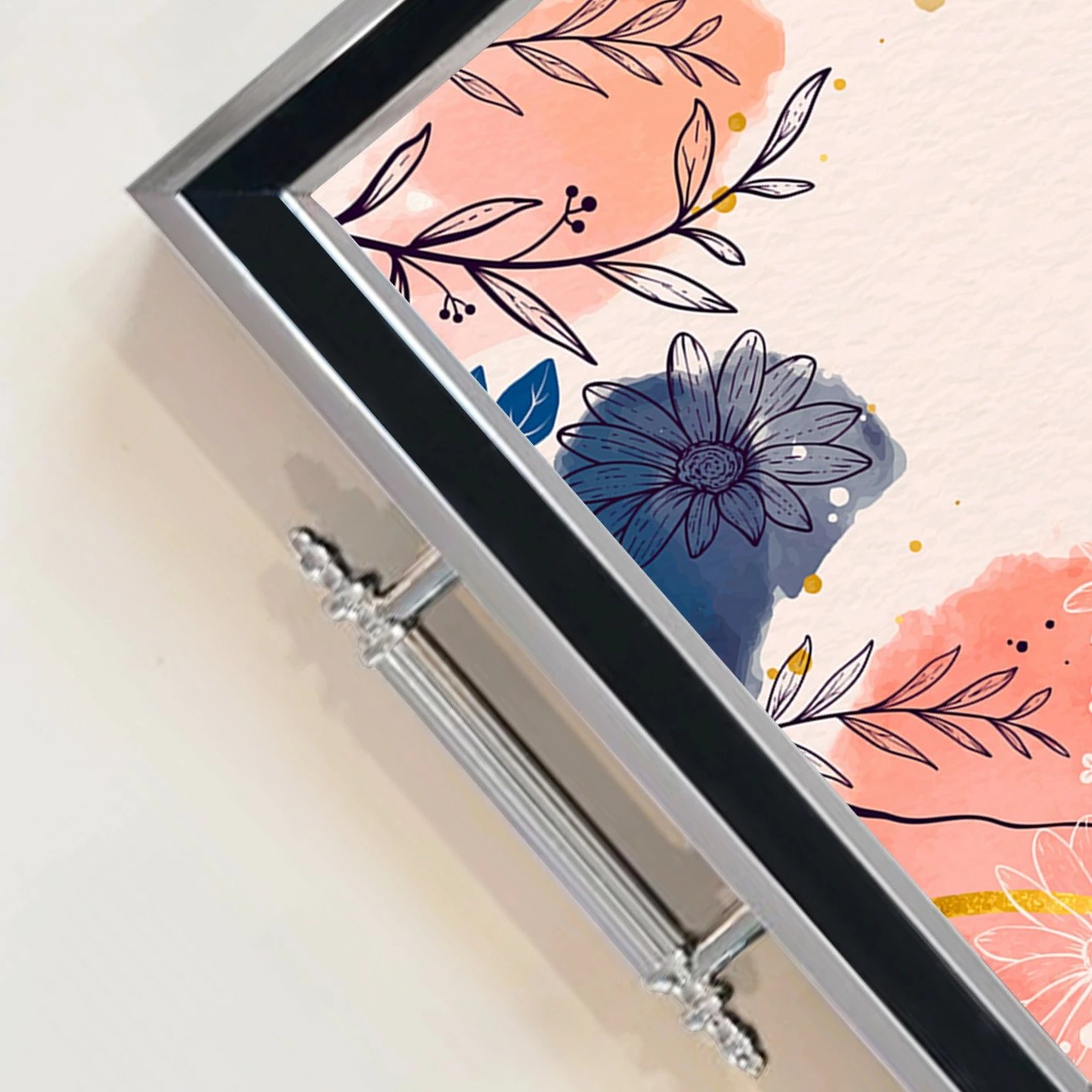 Tabaka prej qelqi Aberto Design, shumëngjyrëshe, TPG9798 Tabaka prej qelqi Aberto Design, shumëngjyrëshe, TPG9798