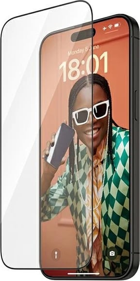 Xham mbrojtës PanzerGlass Re:fresh për iPhone 15 Pro Max me pozicionues