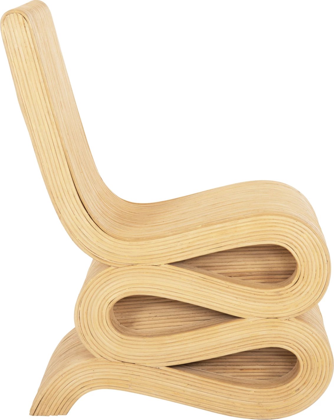 Karrige relaksuese CURVY LOUNGE2 FH9885, ratan natyral, 46x66x86H cm