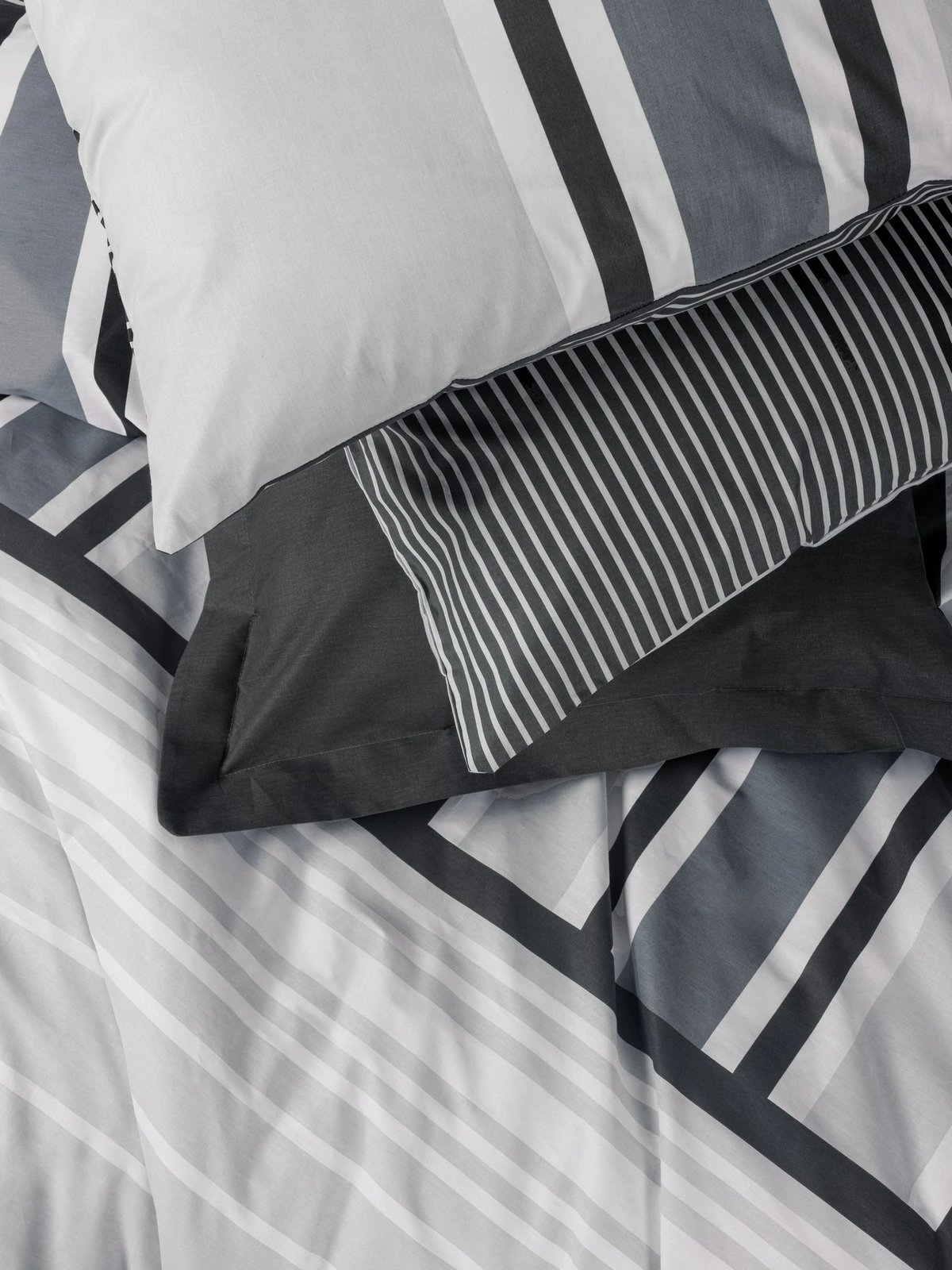 Set mbulesë për jorgan dopio, ngjyrë antracit, L'essentiel, Nobby