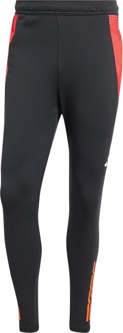 Pantallona Adidas Tiro 24 Competition për meshkuj, 2XL, Zezë-Portokalli