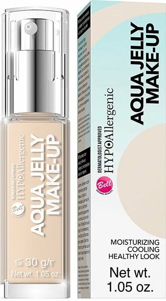 Fondatinë Bell HypoAllergenic Aqua Jelly Make-Up 02 Light Sand Beige 30g