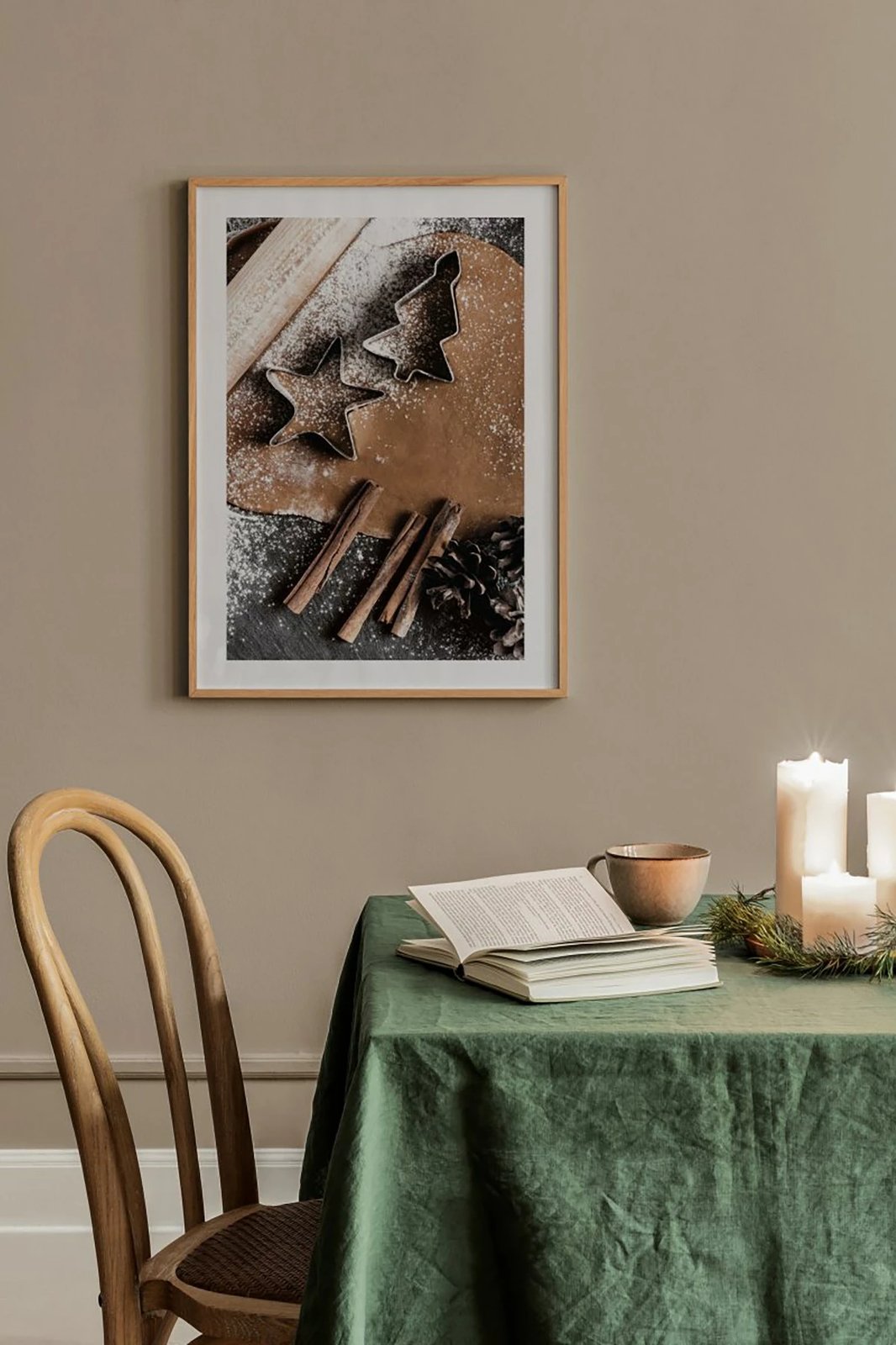 Pikturë dekorative me kornizë, Wallity, Tekhamcerceve84, shumëngjyrëshe, 33x48cm