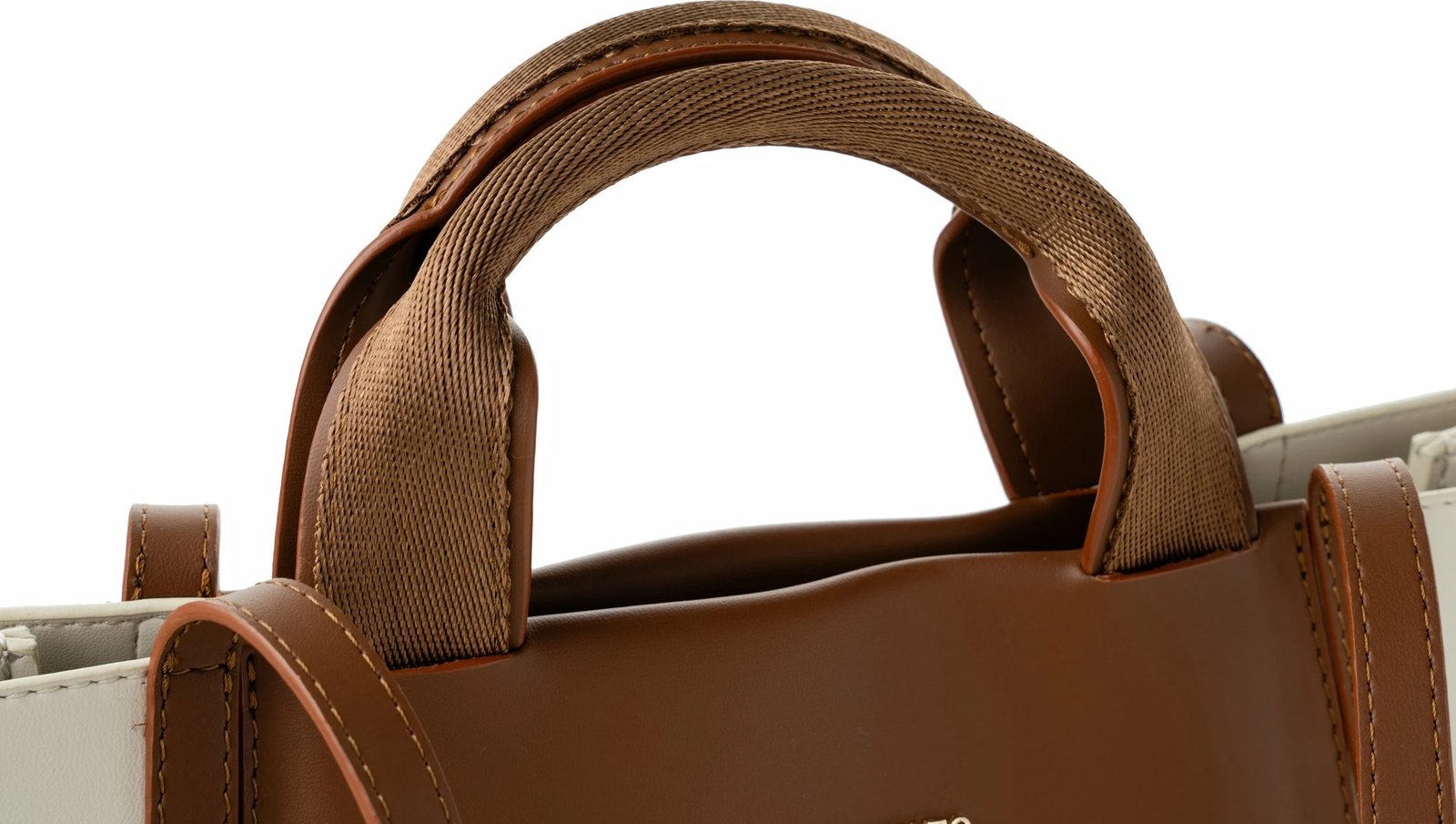 Tote bag Vince Camuto, Umbria, krem dhe kafe e hapur