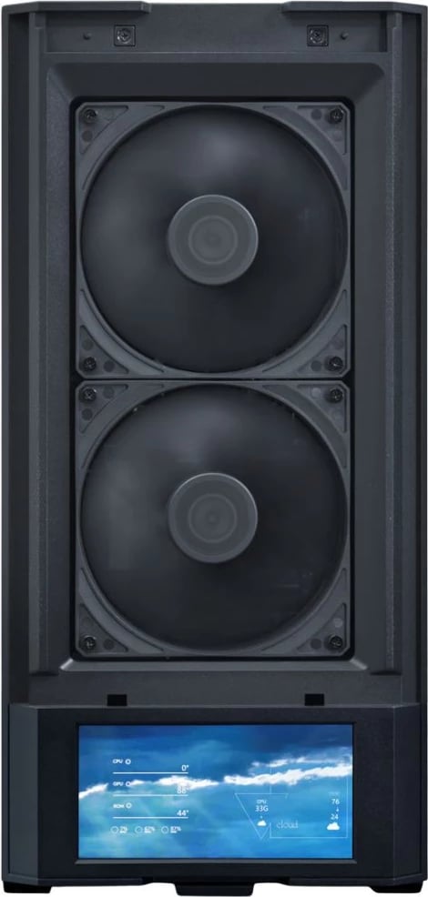 Kasë Lian Li Lancool 207 Digital G99.LAN207DX.00 e zezë