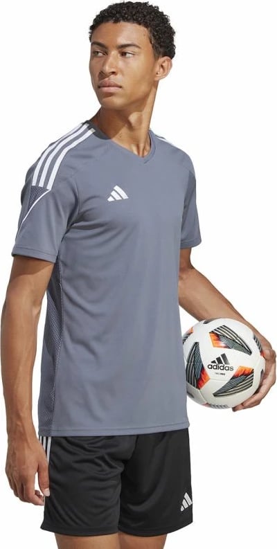 Fanellë trajnimi adidas për meshkuj, gri