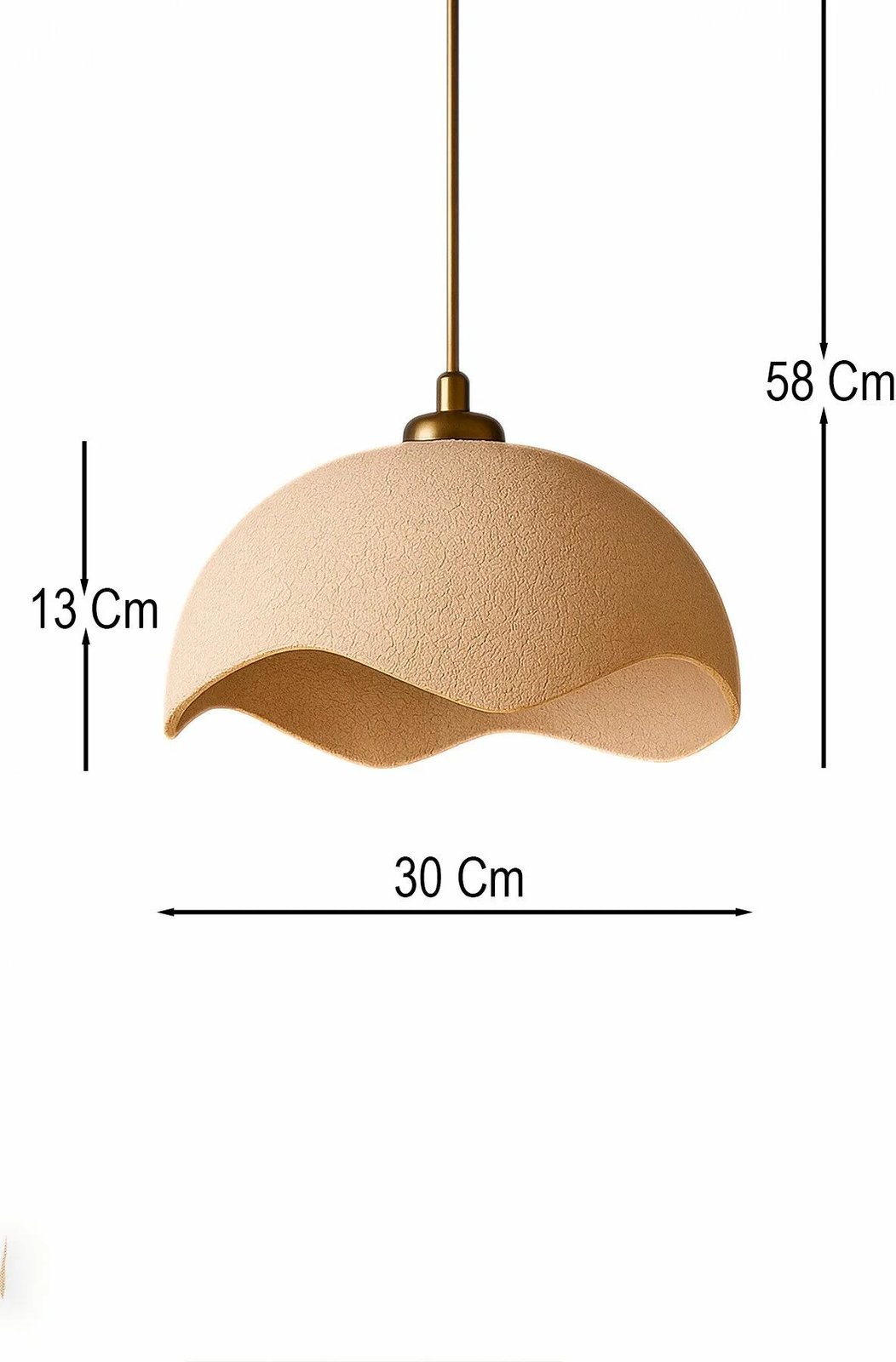 Llambë tavani Opviq, rozë dhe ari, BK199