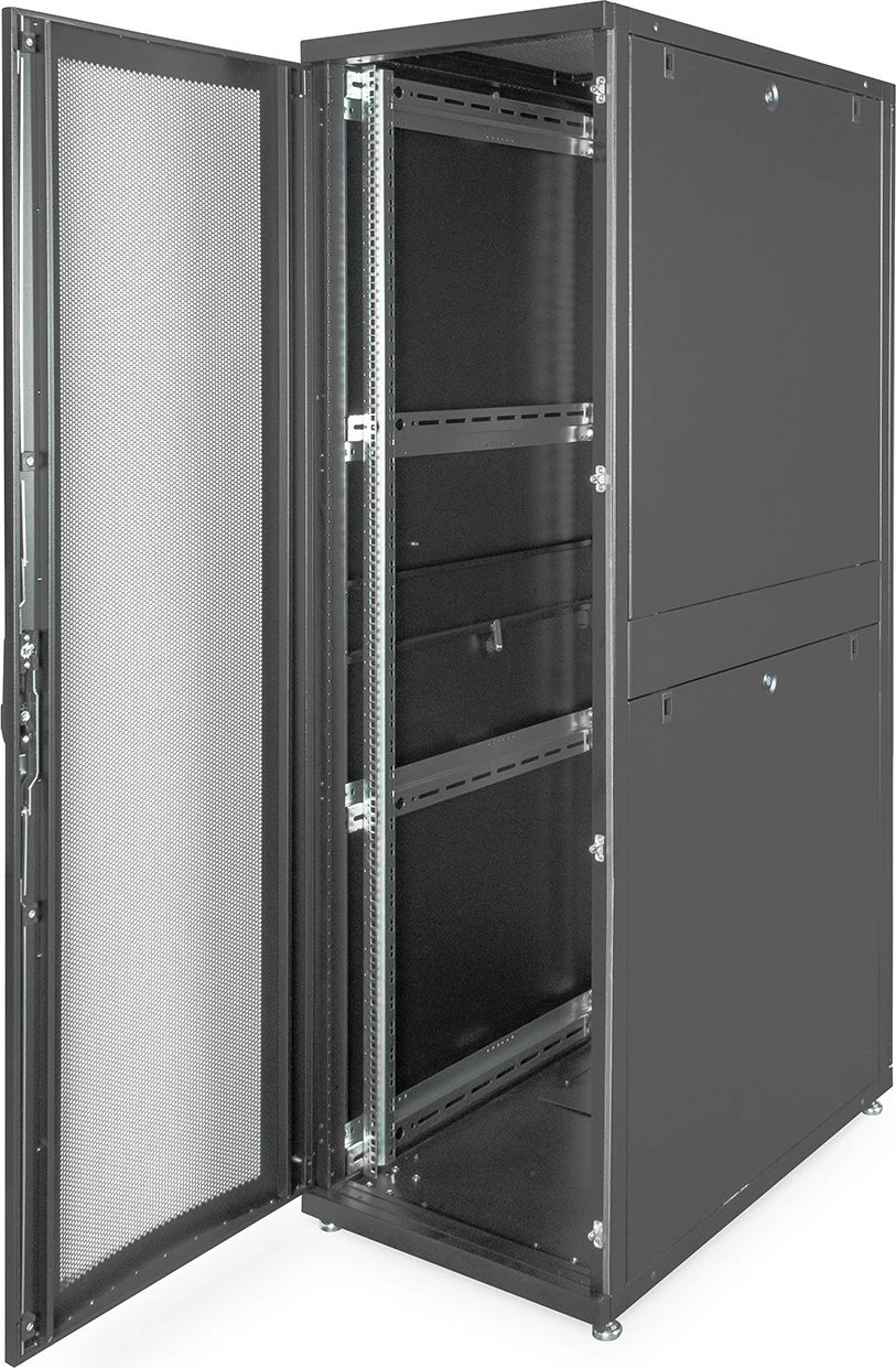 Kasë serveri Digitus Unique 42HE 1970x600x1000mm, e zezë