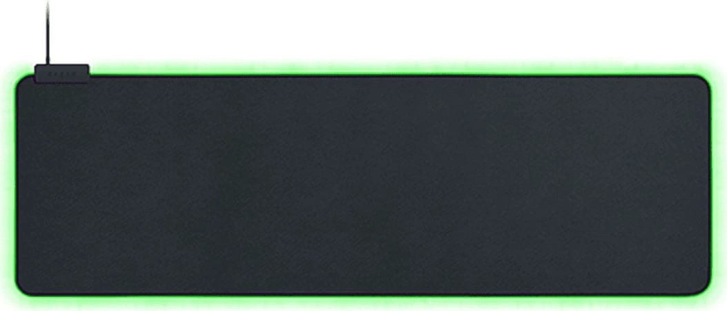 Mauspad Razer Goliathus Extended Chroma RZ02-02500300-R3M1, RGB, i madh, sipërfaqe pëlhure, bazë antirrëshqitëse, e zezë