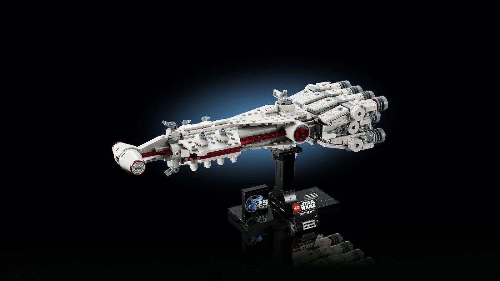 Set LEGO Star Wars Tantive IV 75376, 654 pjesë, për të rritur, Bardhë/Gri
