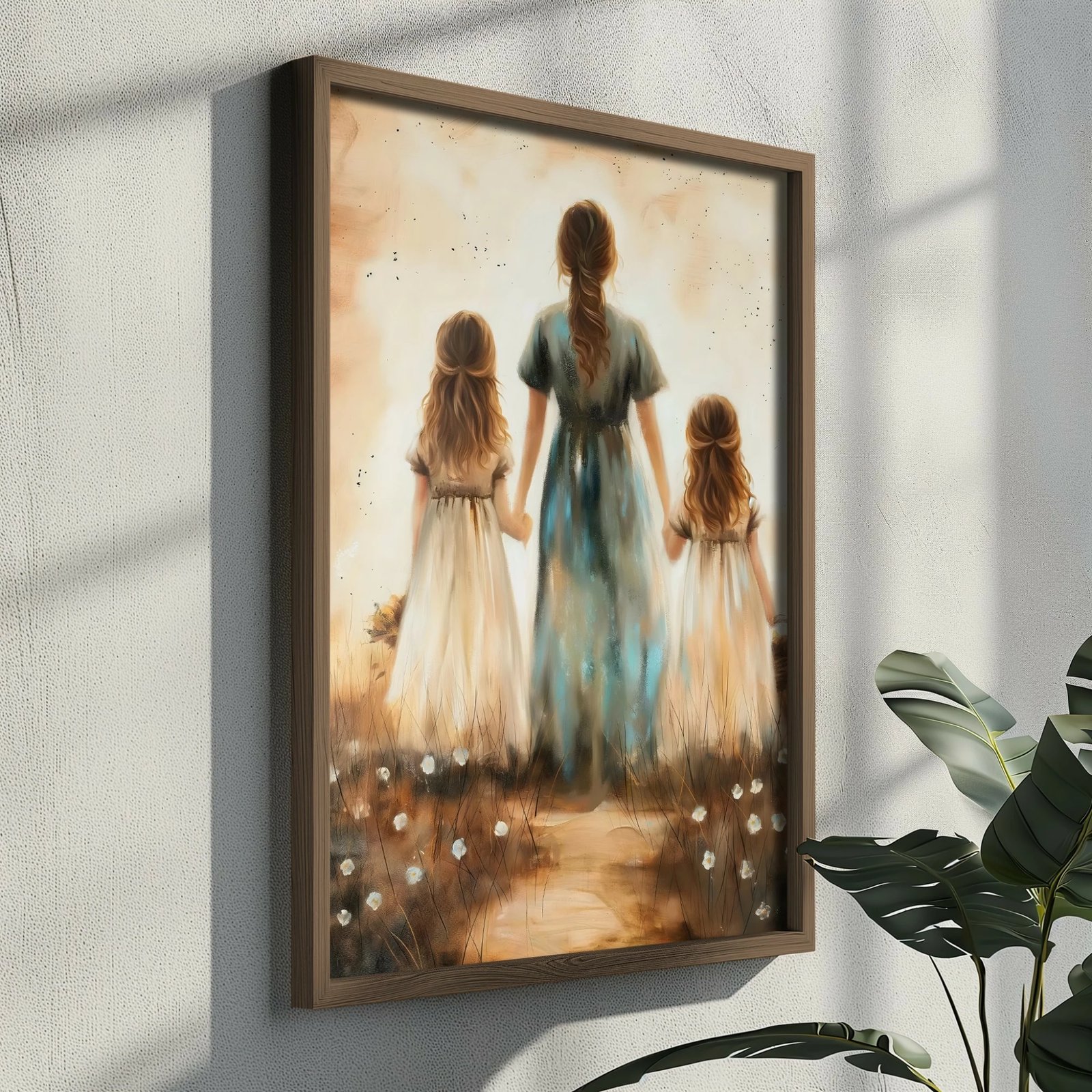 Pikturë dekorative me kornizë MDF, shumëngjyrëshe, GE223-L